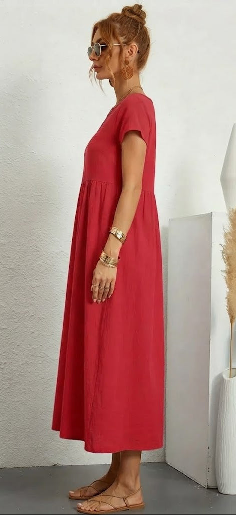 Ana / Vestido em Linho Soft